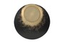Casa Padrino Luxus Wanddekoration  81,5 cm - Rundes Wandrelief Alura aus Stahl mit Messing im Galaxy Finish - Luxus Deko Accessoires