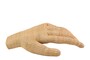 Casa Padrino Luxus Wanddekoration Naturfarben 204 x 78 x H. 105 cm - Gro�e Wanddeko H�nde aus geflochtenem Rattan - Luxus Deko Accessoires