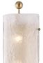 Casa Padrino Luxus Wandleuchte Antik Messing / Wei� 15,9 x 12 x H. 57,2 cm - Hotel & Restaurant Wandlampe - Luxus Kollektion
