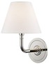 Casa Padrino Luxus Wandleuchte Silber / Wei� 20,3 x 24,1 x H. 28,6 cm - Hotel & Restaurant Wandlampe