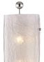 Casa Padrino Luxus Wandleuchte Silber / Wei� 15,9 x 12 x H. 57,2 cm - Hotel & Restaurant Wandlampe - Luxus Kollektion