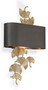 Casa Padrino Designer Wandleuchte Gold / Bronzefarben 36 x 13,5 x H. 61 cm - Hotel & Restaurant Wandlampe - Luxus Qualit�t