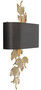 Casa Padrino Designer Wandleuchte Gold / Bronzefarben 36 x 13,5 x H. 61 cm - Hotel & Restaurant Wandlampe - Luxus Qualit�t