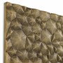 Casa Padrino Luxus Wandrelief Vintage Messing 120 cm - Quadratisches Wandbild mit 3D Effekt - Luxus Wanddeko