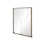 Casa Padrino Luxus Wandspiegel 100 x 120 x H. 5 cm - Eleganter Wandspiegel - Moderne Wohnzimmer M�bel - Luxus Qualit�t 