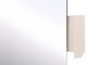 Casa Padrino Luxus Wandspiegel Cremewei� 105 x 15 x H. 105 cm - Quadratischer Wandspiegel Genkan mit tiefem Keramikrahmen - Luxus Deko Accessoires