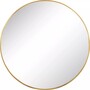 Casa Padrino Luxus Wandspiegel Gold  120 cm - Gro�er Runder Spiegel 