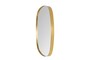 Casa Padrino Luxus Wandspiegel Gold 50 x 3 x H. 50 cm - Spiegel Dobbles S mit Rahmen aus geb�rstetem massivem Messing - Luxus Deko Accessoires