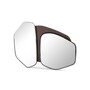 Casa Padrino Luxus Wandspiegel Grau 142 x 90 x H. 5 cm - Wandspiegel mit Spiegelglas - Moderne Wohnzimmer M�bel - Luxus Qualit�t 
