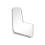 Casa Padrino Luxus Wandspiegel Wei� 70 x 70 x H. 4 cm - Wandspiegel mit Marmor - Moderne Wohnzimmer M�bel - Luxus Qualit�t 