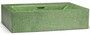 Casa Padrino Luxus Beton Waschbecken Matt Gr�n 60 cm