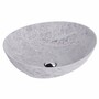 Casa Padrino Luxus Waschbecken Schale Grau 41,5 cm - Badezimmer Accessoires