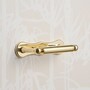 Casa Padrino Luxus Jugendstil Toilettenpapierhalter Messing 19 cm - Badezimmer Accessoires
