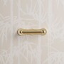 Casa Padrino Luxus Jugendstil Toilettenpapierhalter Messing 19 cm - Badezimmer Accessoires