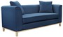 Casa Padrino Luxus Sofa mit Kissen 202 x 84 x H. 84 cm - Verschiedene Farben - Hotel M�bel