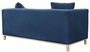 Casa Padrino Luxus Sofa mit Kissen 202 x 84 x H. 84 cm - Verschiedene Farben - Hotel M�bel