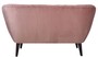 Casa Padrino Luxus Sofa mit dekorativen Falten 144 x 79 x H. 81 cm - Verschiedene Farben - Hotel M�bel