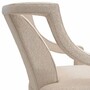 Casa Padrino Luxus Wohnzimmer & Hotel Sessel Beige / Schwarz 67 cm - Luxus M�bel