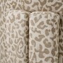 Casa Padrino Luxus Wohnzimmer & Hotel Sessel mit Leoparden Muster Beige - Luxus M�bel