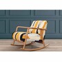 Casa Padrino Luxus Wohnzimmer & Hotel Schaukelsessel Bunt / Hellbraun - Luxus M�bel