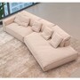 Casa Padrino Luxus Wohnzimmer & Hotel Sofa Linke Seite Beige 320 cm - Luxus M�bel
