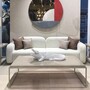 Casa Padrino Luxus Wohzimmer & Hotel Sofa Wei� 270 cm - Luxus Wohzimmer & Hotel M�bel