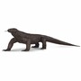 Casa Padrino XXL Garten Deko Bronze Skulptur Komodowaran 280 cm - Lebensgro�e Bronze Figur