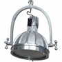Casa Padrino Industrie Stil Metall H�ngeleuchte / Studioleuchte Silber  40 x H. 45 cm 