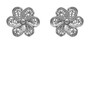 Casa Padrino Ohrringe Blume aus Sterlingsilber
