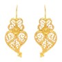 Casa Padrino Ohrringe Herz von Viana S aus 19,2Kt Gold