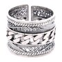 Casa Padrino Ring Barbela aus Sterlingsilber