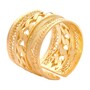 Casa Padrino Ring Barbela aus Vergoldetem Silber