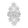 Casa Padrino Ring Blumen aus Sterlingsilber