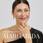 Casa Padrino Ring Caramujo Gr�n und Rot aus Vergoldetem Silber