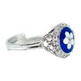 Casa Padrino Ring Caramujo aus Sterlingsilber