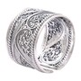 Casa Padrino Ring Filigran aus Sterlingsilber