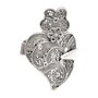 Casa Padrino Ring Herz von Viana aus Sterlingsilber
