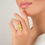 Casa Padrino Ring Herz von Viana aus Vergoldetem Silber