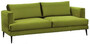 Casa Padrino Luxus Samt Sofa 184 x 90 x H. 76 cm - Verschiedene Farben - Modernes Wohnzimmer Sofa - Moderne Wohnzimmer M�bel