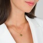 Casa Padrino Set Caramujo Gr�n und Rot aus Vergoldetem Silber