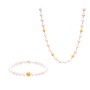 Casa Padrino Set Contas de Viana aus 19,2Kt Gold mit Perlen