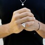 Casa Padrino Set Escudo Herren aus Vergoldetem Silber