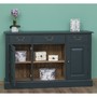 Casa Padrino Jugendstil Sideboard mit Regalf�chern - Dielen Schrank Kommode Landhaus Stil 