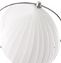 Casa Padrino Stehleuchte Silber / Wei�  31 x H. 160 cm - Designer Lampe
