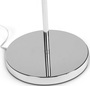 Casa Padrino Stehleuchte Silber / Silber  31 x H. 160 cm - Designer Lampe
