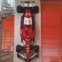 Casa Padrino XXL Deko Formel 1 Rennwagen Rot / Schwarz / Wei� 180 cm - Wanddeko