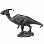 Casa Padrino XXL Deko Skulptur Dinosaurier Parasaurolophus Dunkelgrau 298 cm 