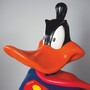 Casa Padrino XXL Deko Skulptur Ente Bunt H. 160 cm - Gro�e Deko Figur