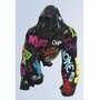 Casa Padrino XXL Deko Skulptur Gorilla Affe Schwarz / Bunt 160 x 86 x H. 136 cm