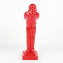 Casa Padrino XXL Deko Skulptur Rot H. 160 cm - Gro�e Deko Figur